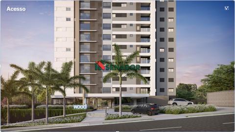 (LANÇAMENTO) Apartamento à venda em Londrina, Terra Bonita, com 3 quartos, com 84 m², Edifício Residencial WOOD